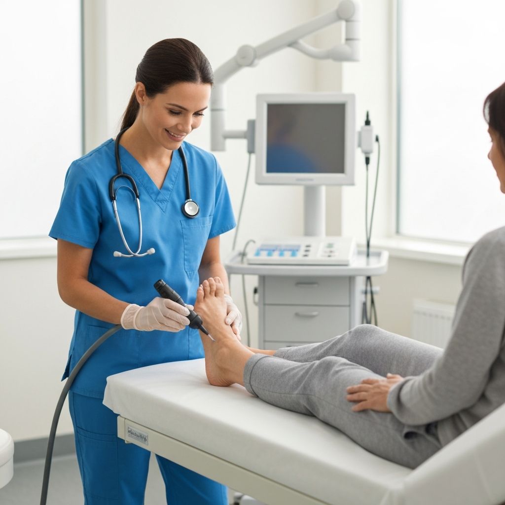 Specialist diabetic foot care services